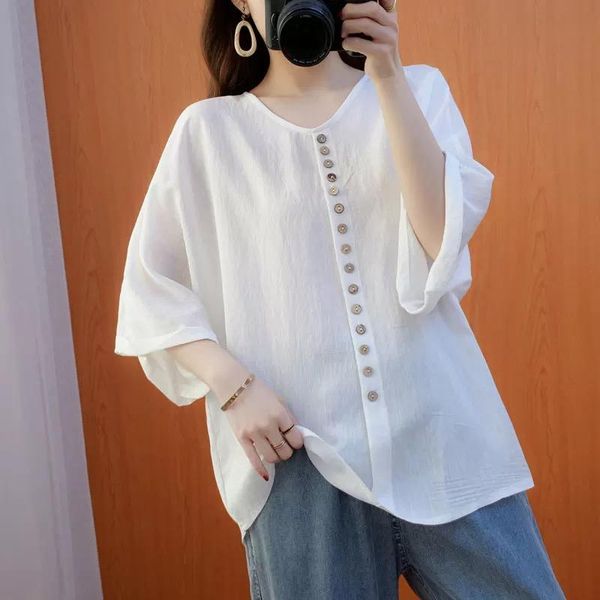 women's t-shirt casual plus size women shirt 2021 spring loose white female vintage minimalist clothes ladies
women's t-shirt casual plus size women shirt 2021 spring loose white female vintage minimalist clothes ladies