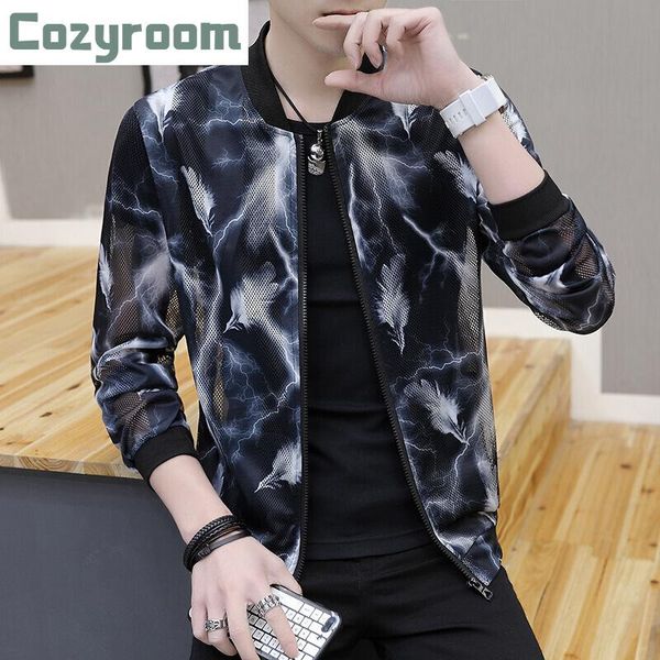 sun protection clothing summer male trend slim coats baseball collar thin korean style men jacket windbreaker m-3xl men's jackets, Black;brown
sun protection clothing summer male trend slim coats baseball collar thin korean style men jacket windbreaker m-3xl men's jackets, Black;brown