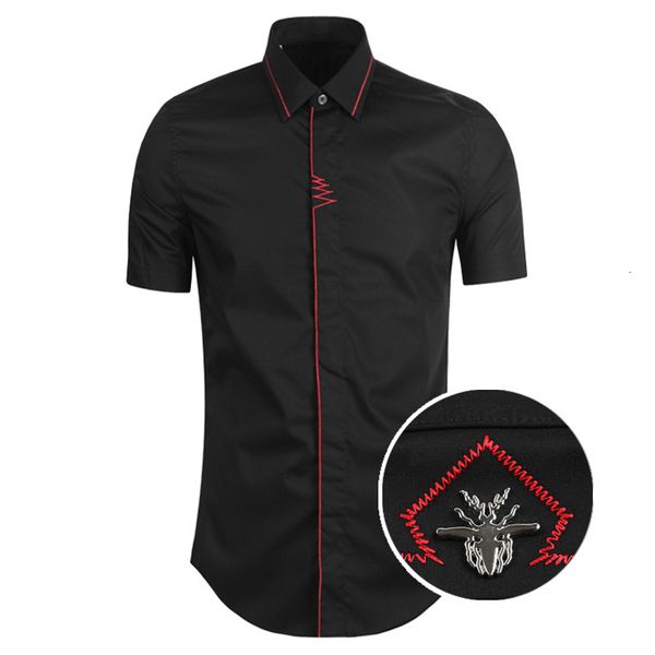 men's casual shirts classic cotton men's shirt, short sleeve pocket, embroidery, metal, bee, spider, fashion, novel 2021, a49, White;black
men's casual shirts classic cotton men's shirt, short sleeve pocket, embroidery, metal, bee, spider, fashion, novel 2021, a49, White;black