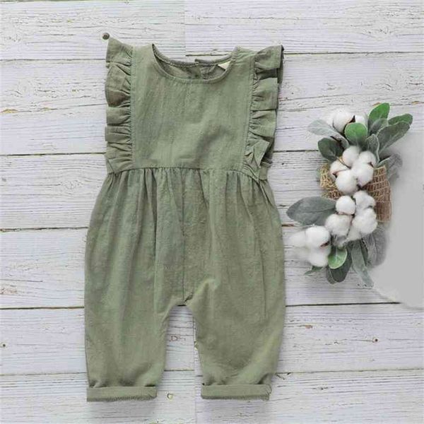 summer sleeveless rompers solid color toddlers clothes baby boy girls bodysuit for born 210528, Blue
summer sleeveless rompers solid color toddlers clothes baby boy girls bodysuit for born 210528, Blue