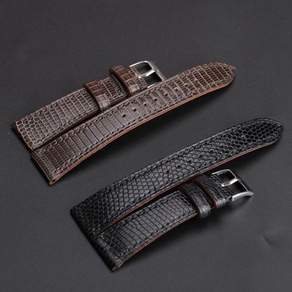 watch bands handmade cowhide lizard pattern watchband 20mm*16mm first layer leather soft strap, casual retro bracelet, Black;brown
watch bands handmade cowhide lizard pattern watchband 20mm*16mm first layer leather soft strap, casual retro bracelet, Black;brown