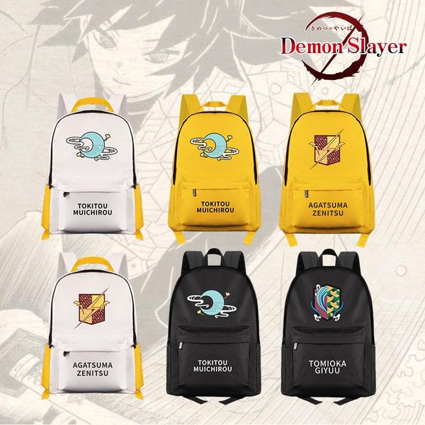 backpack demon slayer: kimetsu no yaiba satchel cosplay students bookbags giyuu tokitou muichirou zenitsu lapbag casual
backpack demon slayer: kimetsu no yaiba satchel cosplay students bookbags giyuu tokitou muichirou zenitsu lapbag casual