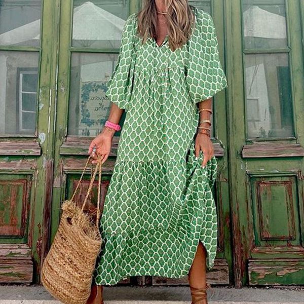 casual dresses donsignet women dress 2021 autumn printed loose bohemian fashion green veatido feminino, Black;gray
casual dresses donsignet women dress 2021 autumn printed loose bohemian fashion green veatido feminino, Black;gray
