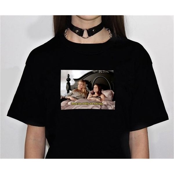 we really are bi*ches gossip girl quotes funny t-shirt blair serena friends matching tee hipster shirt 210512, White
we really are bi*ches gossip girl quotes funny t-shirt blair serena friends matching tee hipster shirt 210512, White