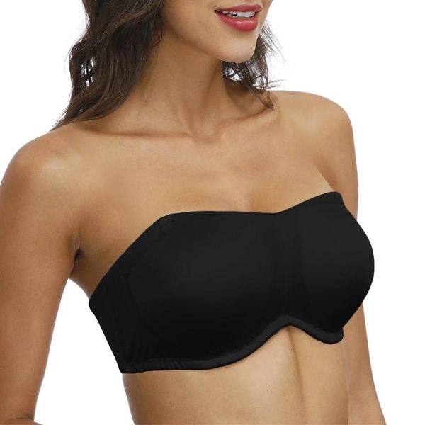 bras ybcg strapless bra padded push up lingerie plus size full cup underwire brassiere breathable adjusted-straps underwear, Red;black
bras ybcg strapless bra padded push up lingerie plus size full cup underwire brassiere breathable adjusted-straps underwear, Red;black