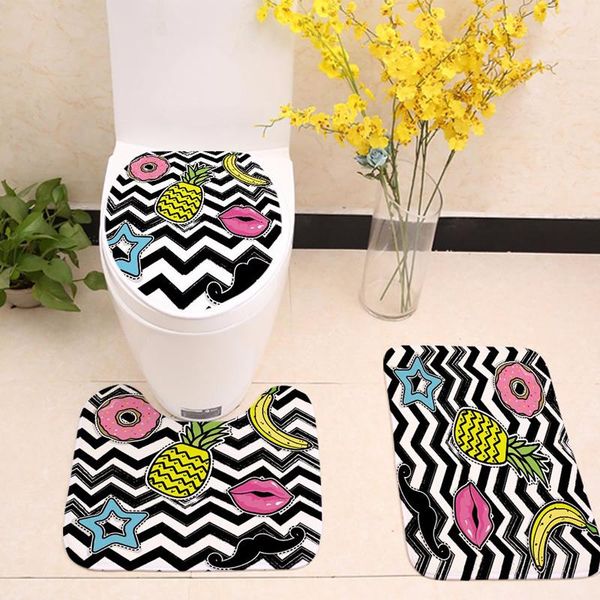 3pcs bath mats cartton pattern anti slip bathroom mat set toilet seat cover fleece floor washable accessories covers
3pcs bath mats cartton pattern anti slip bathroom mat set toilet seat cover fleece floor washable accessories covers