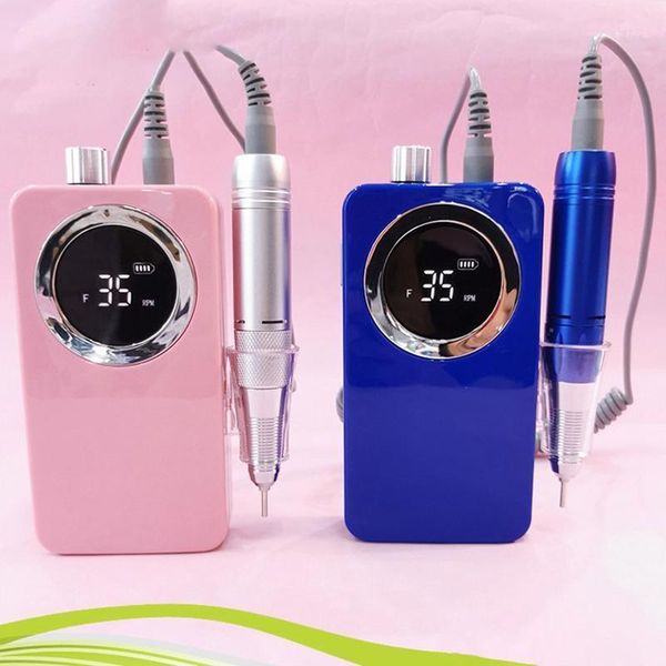 nail drill machine 35000rpm professional rechargeable kit portable electric acrylic tools eu plug art equipment1, Silver
nail drill machine 35000rpm professional rechargeable kit portable electric acrylic tools eu plug art equipment1, Silver