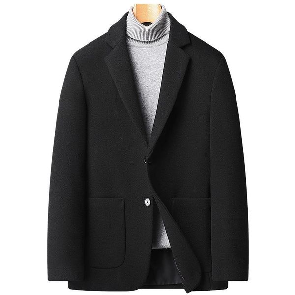 men's suits & blazers 48% wool blazer men 2021 fashion mens classic single breasted suit jacket slim fit business tuexdo homens, White;black
men's suits & blazers 48% wool blazer men 2021 fashion mens classic single breasted suit jacket slim fit business tuexdo homens, White;black