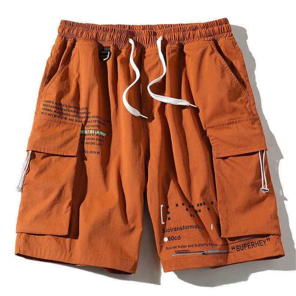 men's shorts summer cargo men trend brand casual letter print knee length pants high street wild male 3xl, White;black
men's shorts summer cargo men trend brand casual letter print knee length pants high street wild male 3xl, White;black