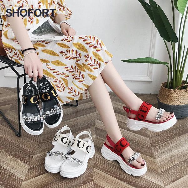 wedges shoes for women platform sandals 2021 cool summer thick-soled wild beach zapatos de mujer, Black
wedges shoes for women platform sandals 2021 cool summer thick-soled wild beach zapatos de mujer, Black