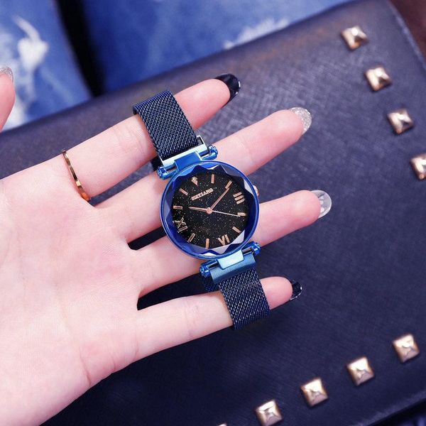 wristwatches luxury exquisite crystal starry sky women watches magnetic steel female dress casual ladies retro clock rose gold, Slivery;brown
wristwatches luxury exquisite crystal starry sky women watches magnetic steel female dress casual ladies retro clock rose gold, Slivery;brown
