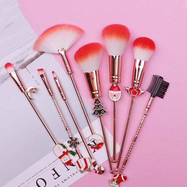 makeup brushes 8pcs christmas tool set cosmetic powder eye shadow foundation blush blending beauty make up
makeup brushes 8pcs christmas tool set cosmetic powder eye shadow foundation blush blending beauty make up