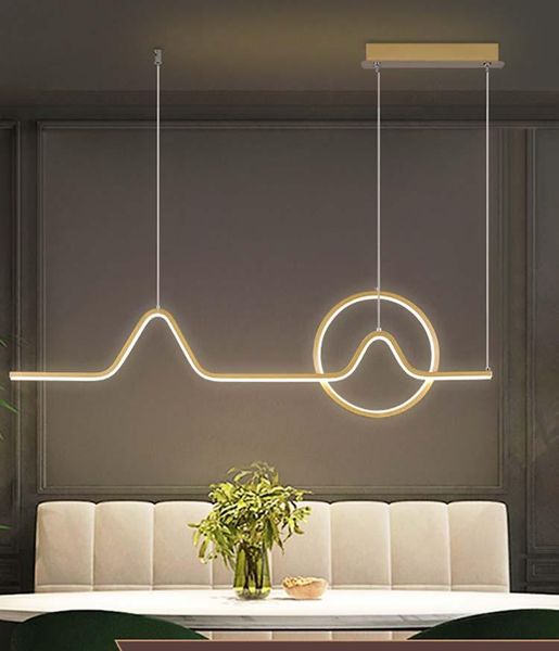 chandeliers modern led chandelier simple home art strip restaurant lamp dining table black / gold bar dimmable hanging
chandeliers modern led chandelier simple home art strip restaurant lamp dining table black / gold bar dimmable hanging