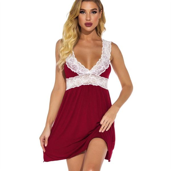 women's sleepwear intimate lingerie nightgown women spaghetti strap nightdress lace short modal bathing night dress home, Black;red
women's sleepwear intimate lingerie nightgown women spaghetti strap nightdress lace short modal bathing night dress home, Black;red