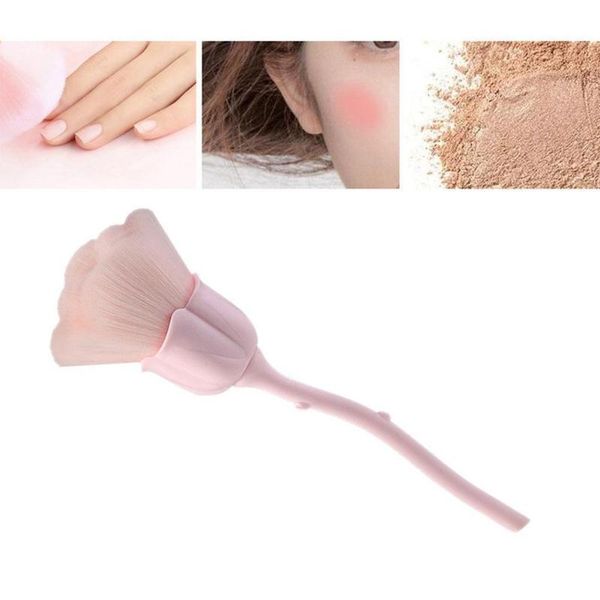 1pc rose flower shape blush foundation powder make up brushes women cosmetics nail art brush soft clean dust tools, Yellow
1pc rose flower shape blush foundation powder make up brushes women cosmetics nail art brush soft clean dust tools, Yellow