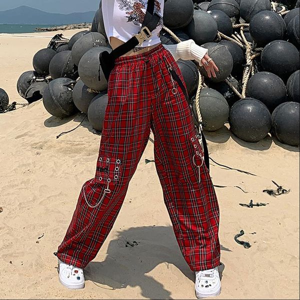 checked trousers japanese streetwear womens pants punk hippie cargo chain harajuku indie aesthetic, Black;white
checked trousers japanese streetwear womens pants punk hippie cargo chain harajuku indie aesthetic, Black;white