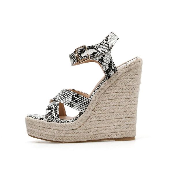 sandals summer plus size 42 ladies wedge platform snakeskin women shoes 2021 high heels ankle strap wedges, Black
sandals summer plus size 42 ladies wedge platform snakeskin women shoes 2021 high heels ankle strap wedges, Black