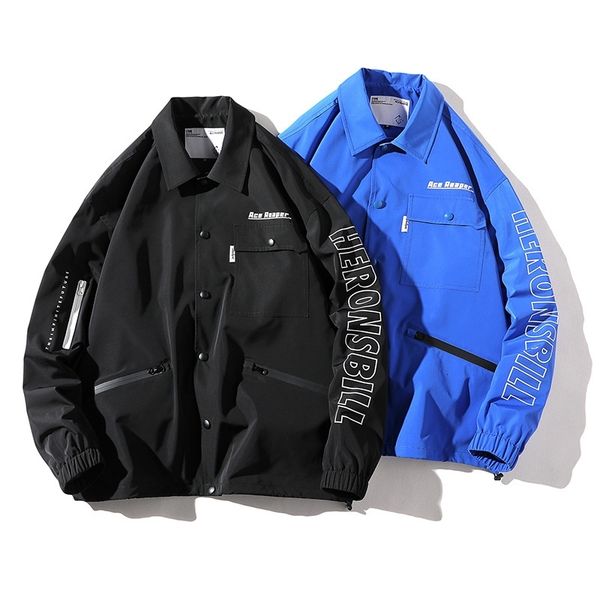 men's jackets autumn style multi-pocket single-breasted lapel jacket, k-pop print straight hem jacket aj071 fu1j, Black;brown
men's jackets autumn style multi-pocket single-breasted lapel jacket, k-pop print straight hem jacket aj071 fu1j, Black;brown