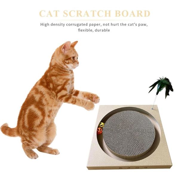 cat toys drop interactive scratcher scratching kitten pet grinding claw board pad cardboard playing teaser stick plate
cat toys drop interactive scratcher scratching kitten pet grinding claw board pad cardboard playing teaser stick plate