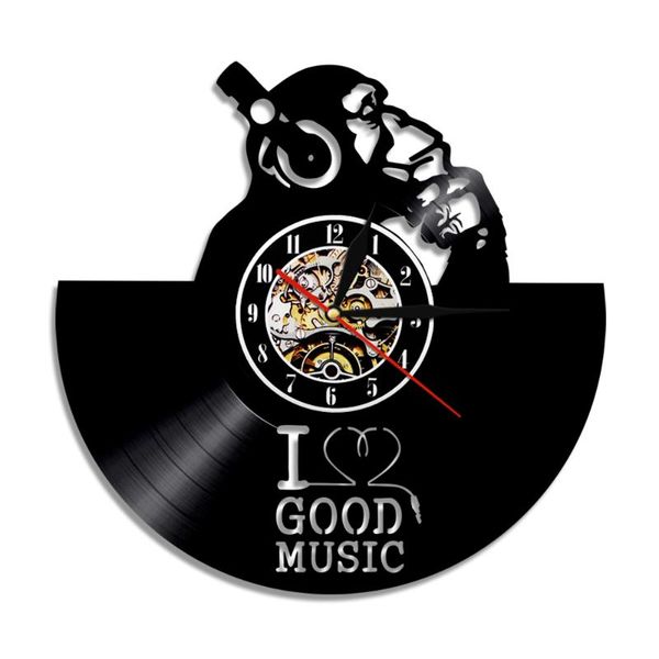 love good music silhouette gorilla record wall clock home decor watch time gift for animals lover clocks
love good music silhouette gorilla record wall clock home decor watch time gift for animals lover clocks