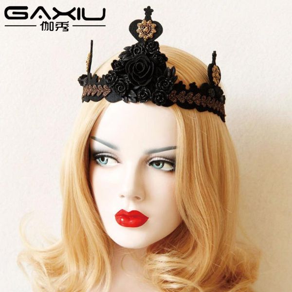 hair clips & barrettes black crown tiara jewelry for women halloween gothic female wedding accessories ornaments princess queen head, Golden;silver
hair clips & barrettes black crown tiara jewelry for women halloween gothic female wedding accessories ornaments princess queen head, Golden;silver