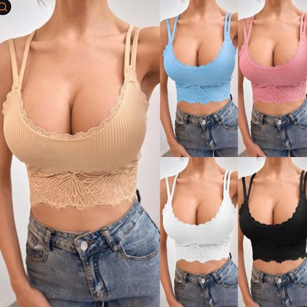 bustiers & corsets solid corset lace camis for women soft padded v-neck hollow mesh camisoles adjustable shoulder strap female, Black;white
bustiers & corsets solid corset lace camis for women soft padded v-neck hollow mesh camisoles adjustable shoulder strap female, Black;white