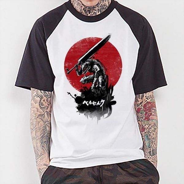 berserk anime funny cartoon tee mens t shirt harajuku japanese clothing women tshirts, White;black
berserk anime funny cartoon tee mens t shirt harajuku japanese clothing women tshirts, White;black