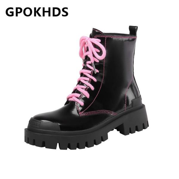 boots gpokhds 2021 women ankle patent leather winter short plush round toe platform med heels female riding size 39, Black
boots gpokhds 2021 women ankle patent leather winter short plush round toe platform med heels female riding size 39, Black