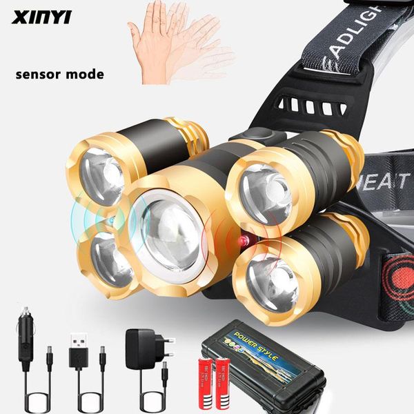 headlamps super bright led headlamp with sensor headlight waterproof zoomable use 2*18650 battery suitable for expedition, fishing, etc.
headlamps super bright led headlamp with sensor headlight waterproof zoomable use 2*18650 battery suitable for expedition, fishing, etc.