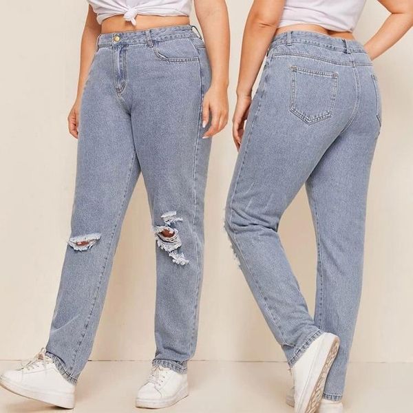women's jeans women pants female large size boyfriend ripped harajuku wide leg high waist stright trousers cotton, Blue
women's jeans women pants female large size boyfriend ripped harajuku wide leg high waist stright trousers cotton, Blue