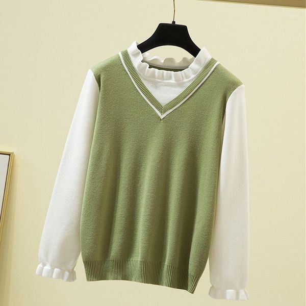 women's sweaters shintimes winter clothes women 2021 sweater patchwork pullovers knitted long sleeve slim woman vetement femme, White;black
women's sweaters shintimes winter clothes women 2021 sweater patchwork pullovers knitted long sleeve slim woman vetement femme, White;black