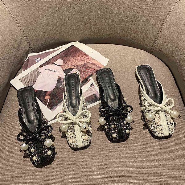 casual shoes slippers for women square toe mules bow summer backless flats slip-on loafer low heel flip flops slide pumps walkin 1215, Black
casual shoes slippers for women square toe mules bow summer backless flats slip-on loafer low heel flip flops slide pumps walkin 1215, Black