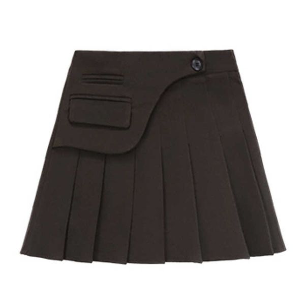 perhaps u women mini skirts solid chic elegant zipper pleated shorts brown black blend winter s0264 210529
perhaps u women mini skirts solid chic elegant zipper pleated shorts brown black blend winter s0264 210529