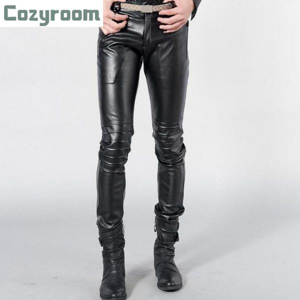 tide stretch black leather pants men korean tight autumn winter pu slim leggings dark blue trousers men's
tide stretch black leather pants men korean tight autumn winter pu slim leggings dark blue trousers men's