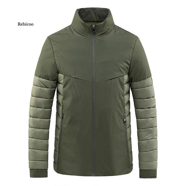 men's down & parkas windbreaker coats stand collar thick warm men casual fashion patchwork jacket padded winter, Black
men's down & parkas windbreaker coats stand collar thick warm men casual fashion patchwork jacket padded winter, Black
