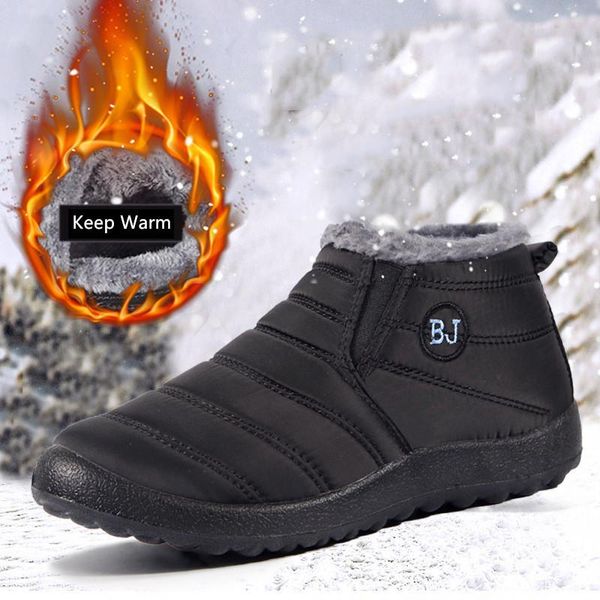 boots women snow plush warm ankle for couple winter waterproof outdoor non-slip shoes men plus size booties, Black
boots women snow plush warm ankle for couple winter waterproof outdoor non-slip shoes men plus size booties, Black