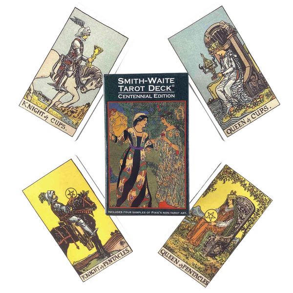 bordered smith waite tarot deck leisure party table game fortune-telling prophecy oracles cards with guide book
bordered smith waite tarot deck leisure party table game fortune-telling prophecy oracles cards with guide book