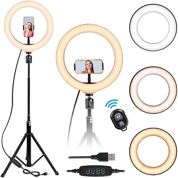 flash heads 12'' selfie ring light with 160cm tripod stand for tik tok live video makeup pography vlog 3 colors modes plus led lam
flash heads 12'' selfie ring light with 160cm tripod stand for tik tok live video makeup pography vlog 3 colors modes plus led lam