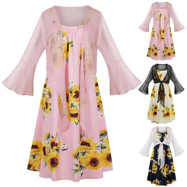 casual dresses daigelo women's fashion retro sunflower print sleeve v-neck swing dress ladies pleated long slim, Black;gray
casual dresses daigelo women's fashion retro sunflower print sleeve v-neck swing dress ladies pleated long slim, Black;gray