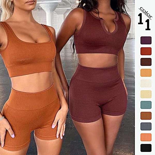 yoga outfit seamless women set workout shirts sport pants bra gym clothing short crop high waist running leggings sports se
yoga outfit seamless women set workout shirts sport pants bra gym clothing short crop high waist running leggings sports se