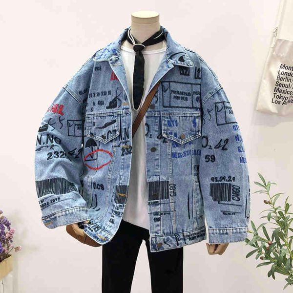 women's fur & faux autumn letter embroidery denim jacket women loose harajuku plus size single-breasted vintage jeans coat female, Black
women's fur & faux autumn letter embroidery denim jacket women loose harajuku plus size single-breasted vintage jeans coat female, Black