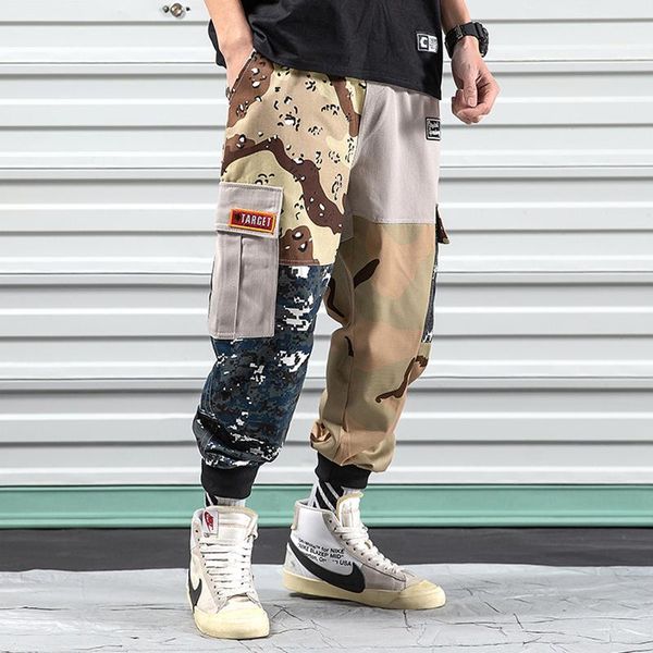 men's pants iidossan 2021 patchwork men cargo multi-pocket joggers military overalls japanese harajuku streetwear trousers, Black
men's pants iidossan 2021 patchwork men cargo multi-pocket joggers military overalls japanese harajuku streetwear trousers, Black