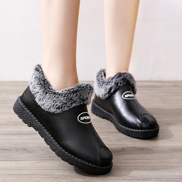 boots women winter snow warm waterproof female ankle casual ladies soft cotton shoes short plush comfortable fashion, Black
boots women winter snow warm waterproof female ankle casual ladies soft cotton shoes short plush comfortable fashion, Black