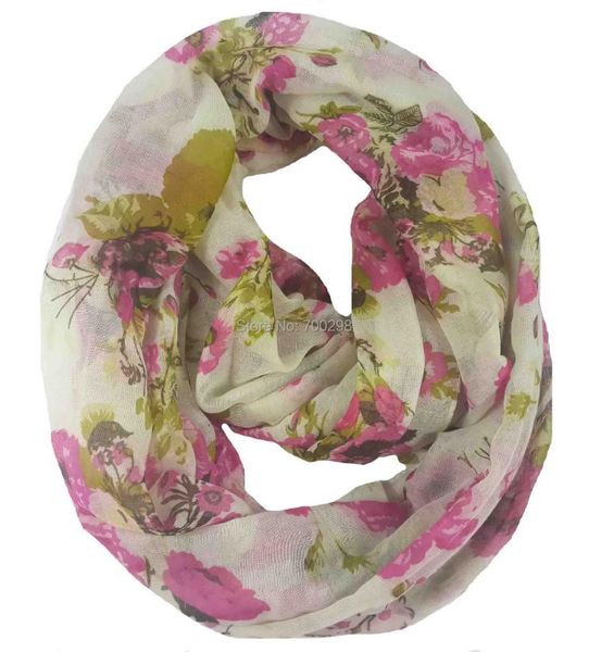 scarves floral designs print women's infinity scarf lightweight lady gift accessories,, Blue;gray
scarves floral designs print women's infinity scarf lightweight lady gift accessories,, Blue;gray