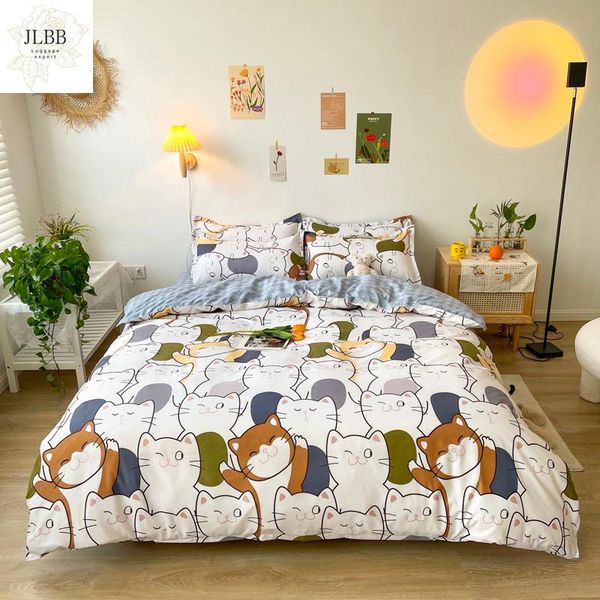 bedding sets cartoon cat girls kids duvet cover fashion bed sheet pillowcase 3/4 pcs twin full king white quilt
bedding sets cartoon cat girls kids duvet cover fashion bed sheet pillowcase 3/4 pcs twin full king white quilt