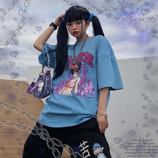 women's t-shirt nicemix cartoon streetwear women tshirt clothing graphic hip hop clothes korean summer o-neck ycv0, White
women's t-shirt nicemix cartoon streetwear women tshirt clothing graphic hip hop clothes korean summer o-neck ycv0, White