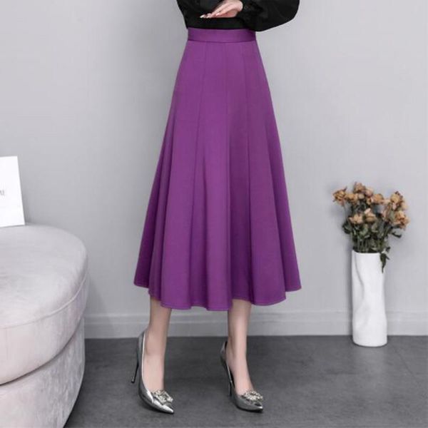 skirts cultiseed women elegant office work purple party clothes female ladies high waist solid color long umbrella gowns, Black
skirts cultiseed women elegant office work purple party clothes female ladies high waist solid color long umbrella gowns, Black