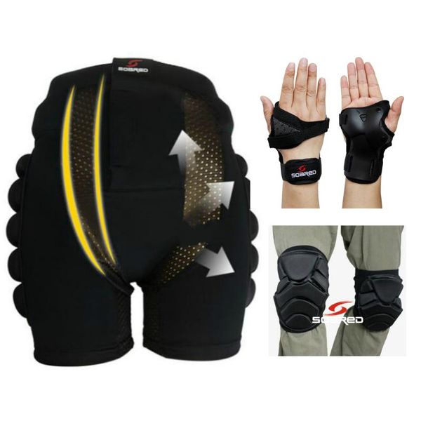 elbow & knee pads universal sport protective set hip pad wrist palm support roller skating snowboard skiing impact extreme protector, Black;gray
elbow & knee pads universal sport protective set hip pad wrist palm support roller skating snowboard skiing impact extreme protector, Black;gray