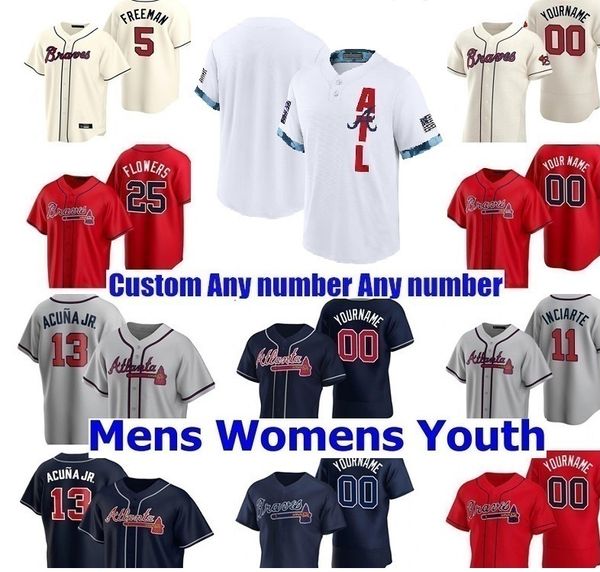 custom men women youth baseball jerseys 13 ronald acuna jr. marcell ozuna 5 freddie an 7 dansby swanson deion sanders 1 ozzie albies stitch, Blue;black
custom men women youth baseball jerseys 13 ronald acuna jr. marcell ozuna 5 freddie an 7 dansby swanson deion sanders 1 ozzie albies stitch, Blue;black