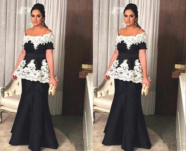 2022 vintage black and white lace applique evening mother dresses for women plus size off the shoulder with sleeves mermaid satin prom pagea, Black;red
2022 vintage black and white lace applique evening mother dresses for women plus size off the shoulder with sleeves mermaid satin prom pagea, Black;red